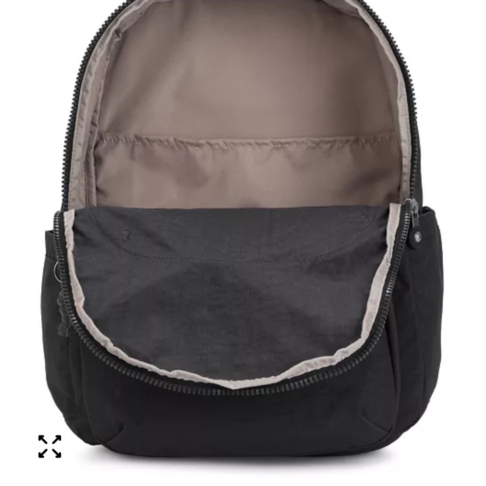 🆕 🎒 Kipling Backpack Black medium 🎒 - Picture 12 of 12